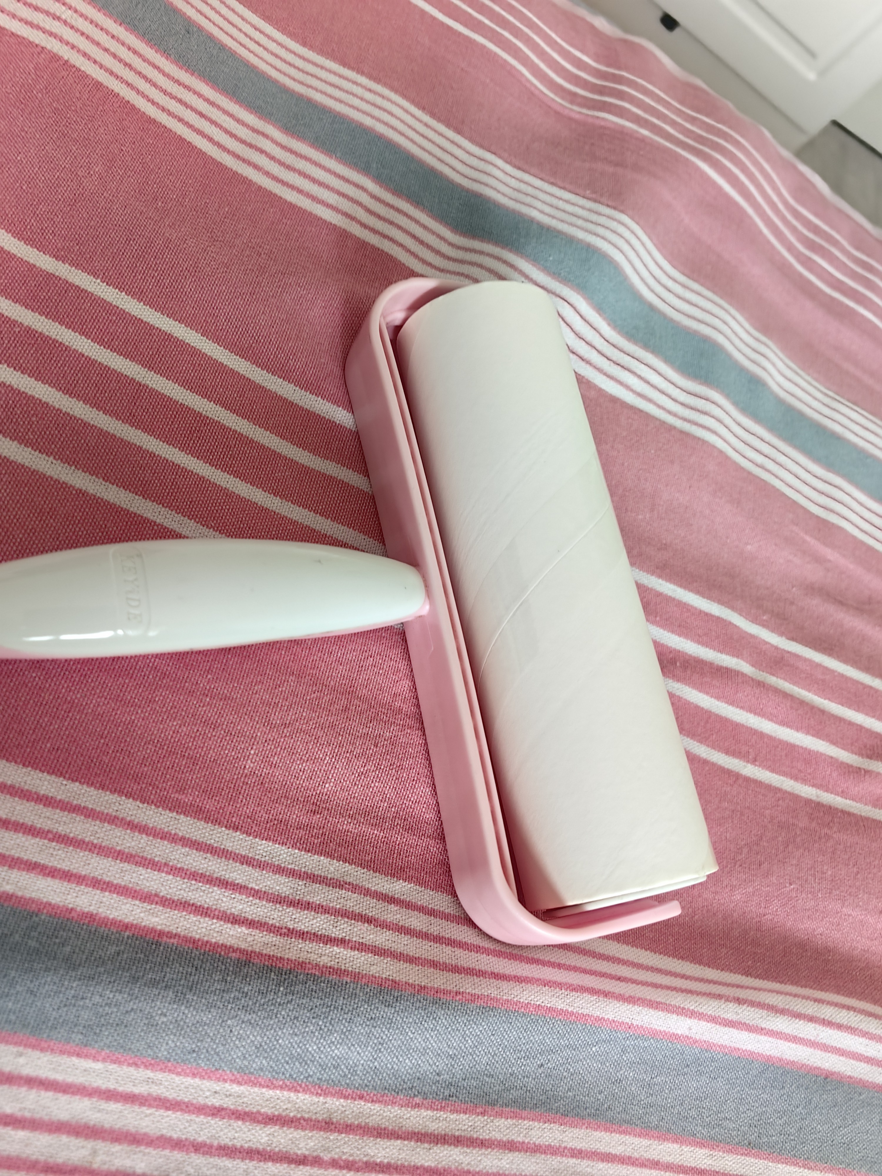 仟居佳 粘毛器替换纸卷斜斯式粘毛卷纸粘尘纸滚筒沾毛器宠物毛发粘纸芯 16cm替换纸 12卷足720撕 实拍图