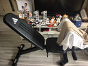 阿迪达斯（adidas）多功能健身椅哑铃凳仰卧起坐健腹板腿屈伸臂屈伸力量训练器械D500 【多功能设计】【高强承重】 实拍图
