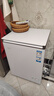 海尔（Haier）142L单温冰柜小型家用小冰柜减霜一级能效冷藏冷冻转换深冷冷柜小冰箱BC/BD-142GHW9D 实拍图