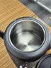 鸣盏智能温控烧水壶沸点恒温电水壶316不锈钢热水壶泡茶煮水壶茶艺师级泡茶壶无缝一体内胆茶壶MZ152C 0.8L 升级款（无缝一体壶）MZ152C枪灰色 实拍图
