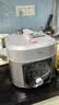 美的（Midea）【价保618】小飞侠电压力锅有钛0氟0涂层双胆高压锅5L全自动智能预约4-6人多功能一体饭煲E5825N 实拍图