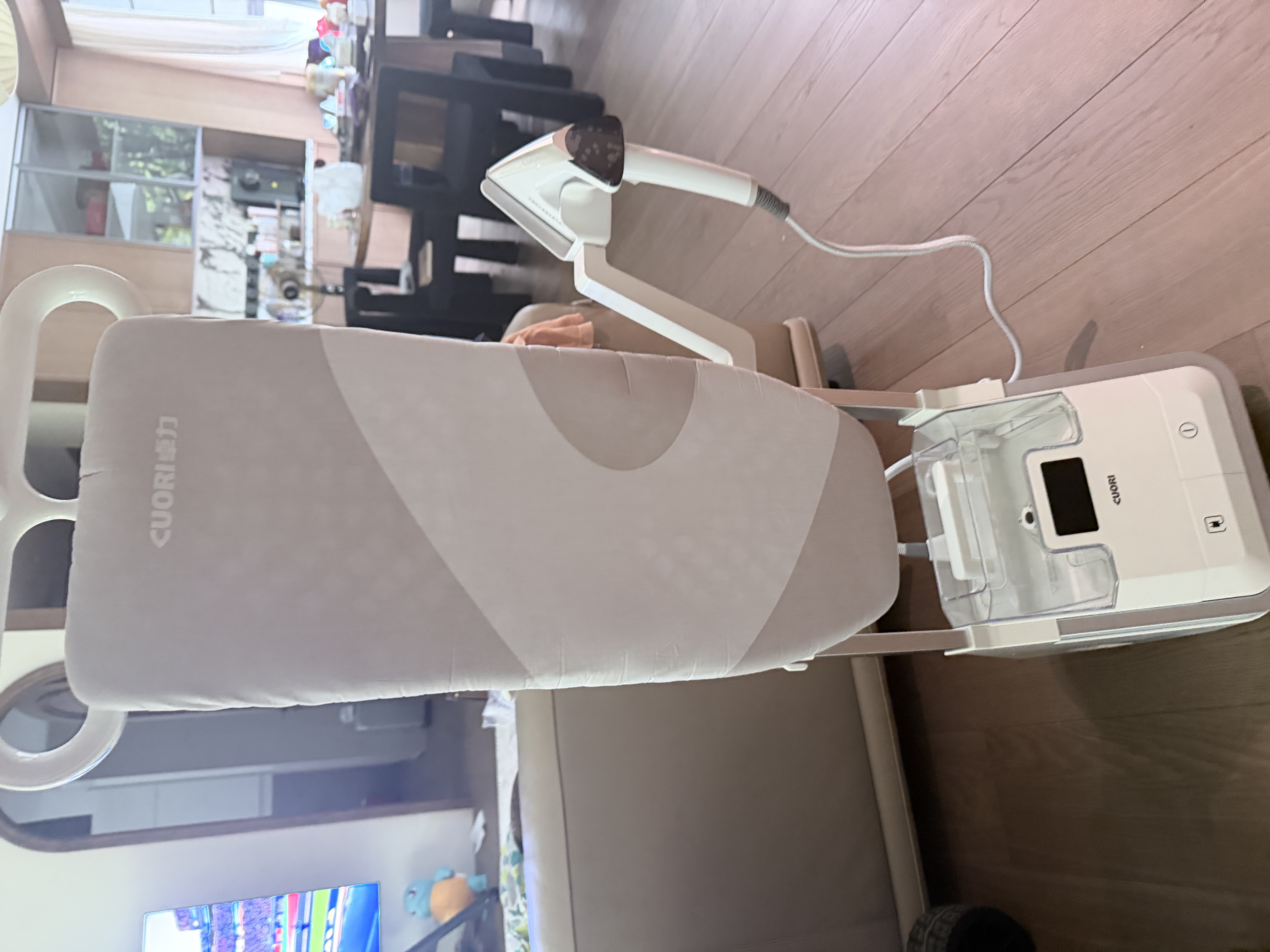 卓力（CuoRi）高端立式挂烫机 180g/min干蒸汽 2.5L水箱【32周年纪念款】家用熨烫机双锅炉增压蒸汽熨斗G5Plus 实拍图