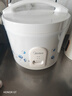 美的（Midea） 微压电饭煲 精铸发热盘大容量简单易控 黑晶内胆家用迷你小电饭锅 1-2-3-5-8人家用商用年货好物 4升款 4L 2-6人用 实拍图
