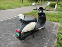 小刀电动摩托车K18长续航踏板电动车1000W电瓶车60V20Ah铅酸电池外卖上班通勤代步时尚电摩奶油白 实拍图