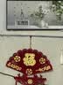 时钟画简约绿植万年历电子钟表挂钟客厅餐厅装饰画清新奶油风表挂墙时钟 BG4676 【日期万年历】 24英寸 60*30cm【小单间选择】 实拍图