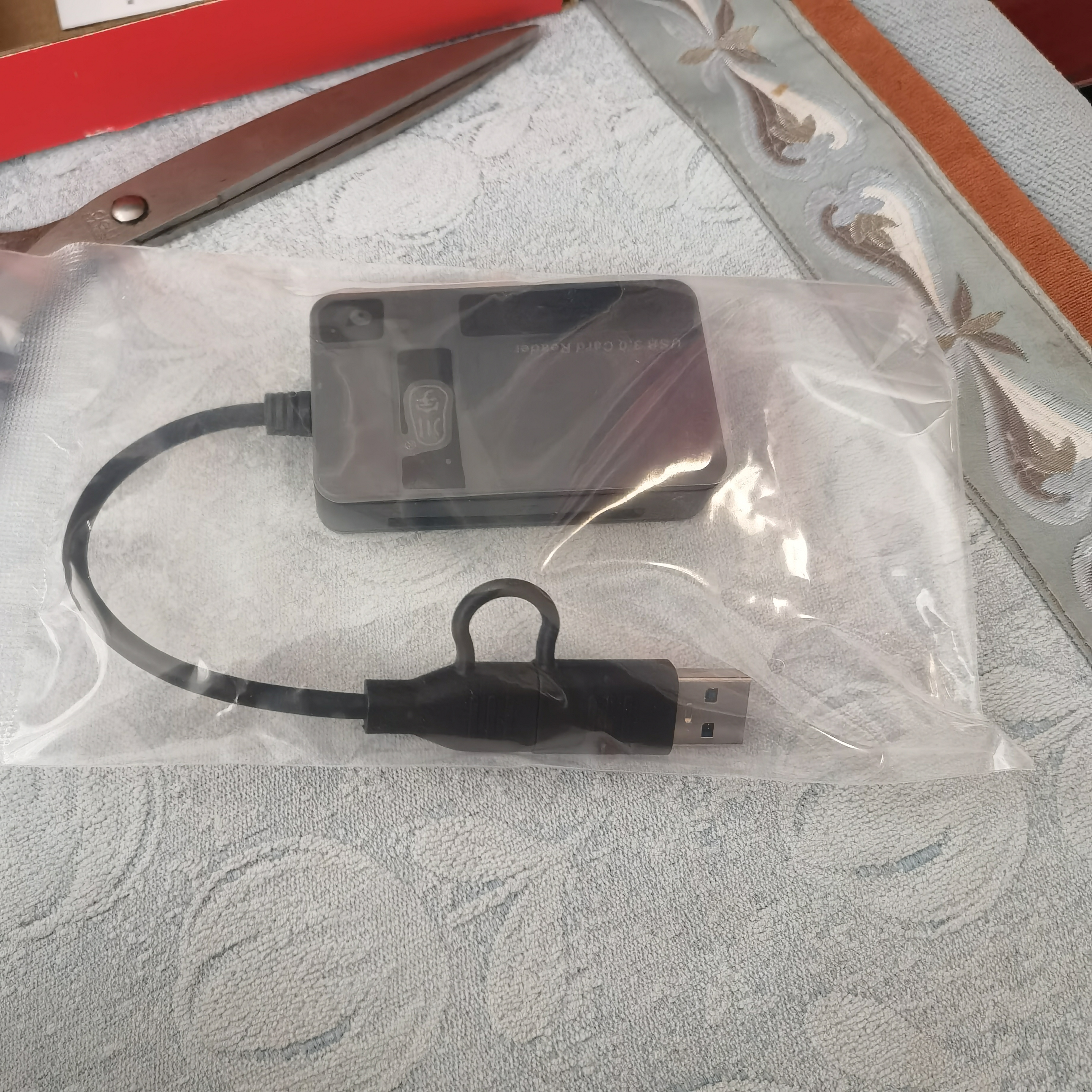 川宇多功能读卡器多合一 USB3.0Type-C 四合一 CFSDTFMS 相机 高速读卡器 电脑手机存储卡pocket读卡器 实拍图