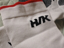 悍将（HNK）专业跑步袜子男女马拉松跑步袜子毛巾底压缩袜速干排汗透气运动袜 3.0白色 M(39-41) 实拍图