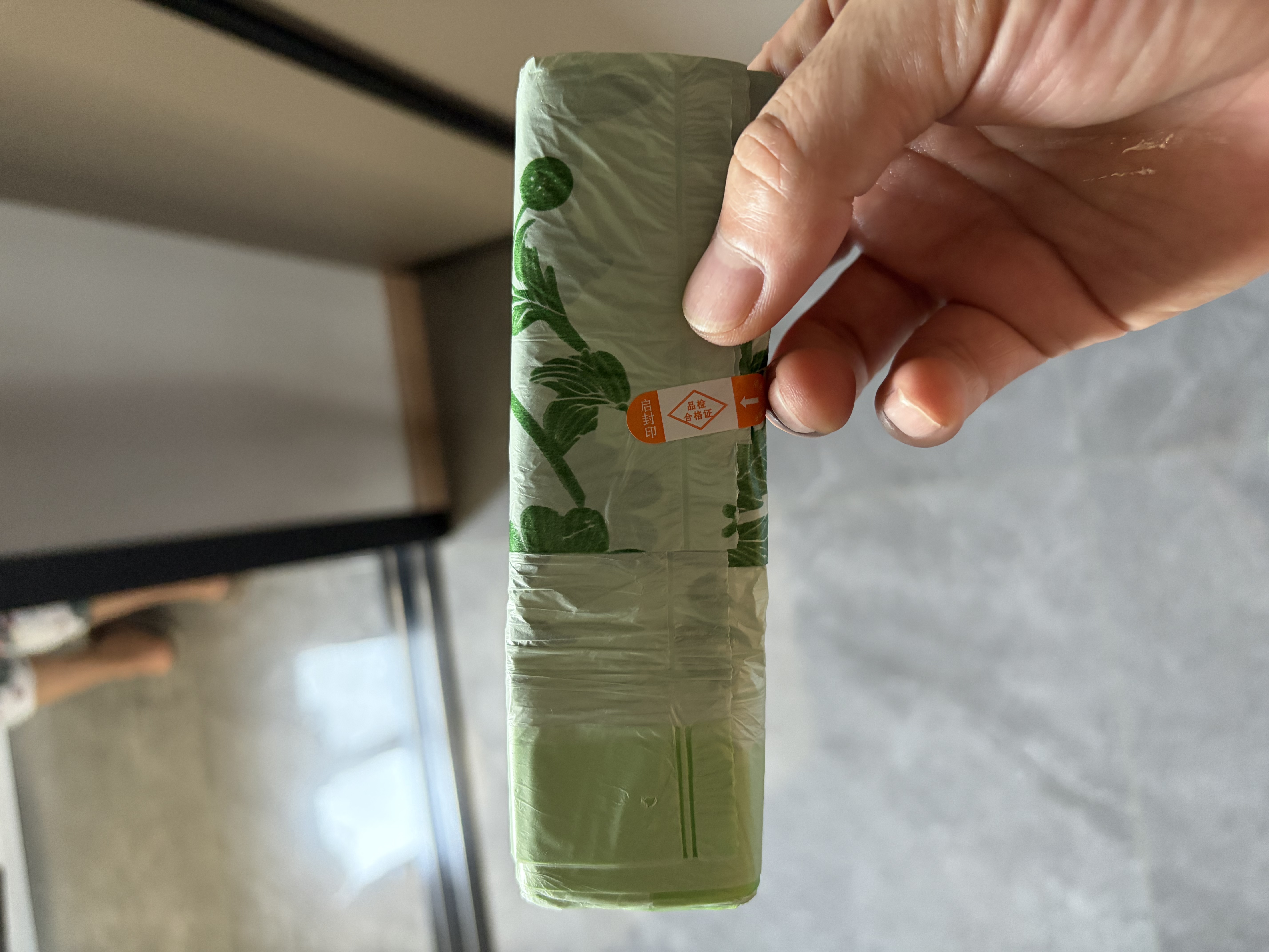 端午艾草蜻蜓清新印花免撕垃圾袋家用加厚手提式特厚45*42cm 【艾草蜻蜓】免撕垃圾袋【20只】 实拍图