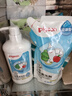 贝亲（Pigeon）奶瓶清洗剂 婴儿专用 奶嘴玩具果蔬清洁1300ml 囤货装 PL156 实拍图