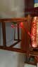 善匠良品 红木家具缅甸花梨(学名：大果紫檀)小官帽椅 中式实木太师椅 客厅换鞋休闲椅 福字小官帽椅 实拍图