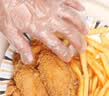 可孚儿童一次性手套50包/袋食品级小孩子专用pe塑料加厚小童码100只 实拍图