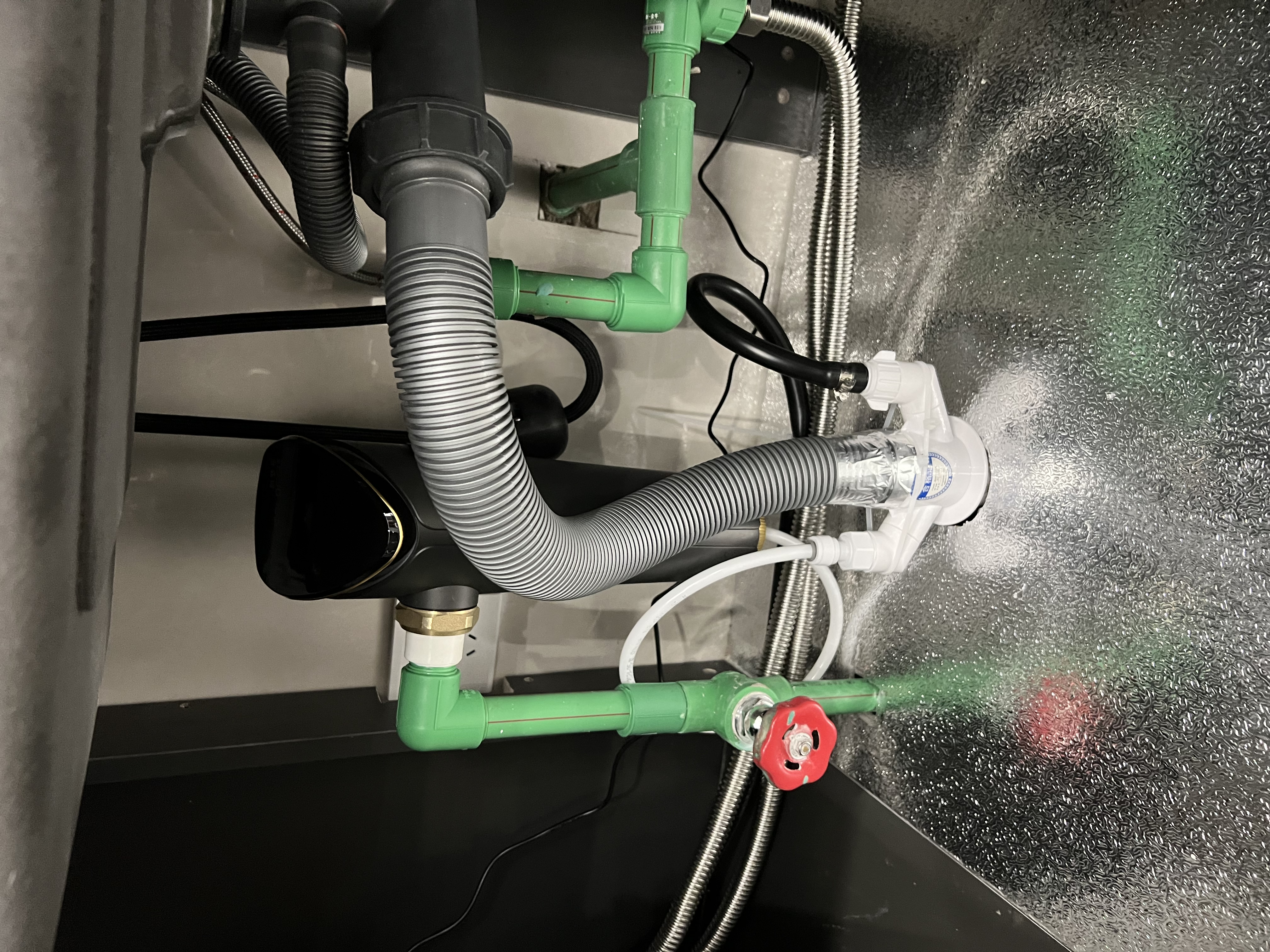 科罗菲（COLOFEL）大白双罐软水机家用2.8T/H大流量 小型厨下式 全自动中央全屋净水软水系统 软化水除垢净水器设备 双罐净水机Flo20 Pro【2.8T/H流量】 实拍图