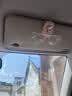 范爷家多功能汽车方形皮革眼镜夹遮阳板国庆出行收纳多功能支架墨镜夹 实拍图
