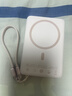 倍思【3C认证】卡片磁吸自带线充电宝Magsafe 27W快充移动电源10000mAh可上飞机苹果16/15/14手机 实拍图