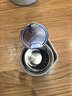 北鼎（Buydeem）泡茶随手杯 茶水分离水杯大容量玻璃杯高颜值茶杯便携办公礼物 【燕麦白】畅快饮|茶水分离630ml 实拍图