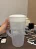 海伊朵塑料冷水壶大容量泡茶壶家用耐高温奶茶店量杯饮料桶热水壶商用壶 容量2000ml 实拍图