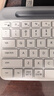 罗技（Logitech）K580无线蓝牙超薄静音键盘办公键盘笔记本电脑手机Mac平板ipad键盘双模外接键盘薄膜便携家用101键 超薄键盘-芍药白 实拍图