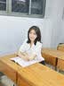 邦帛世纯色衬衫短袖女2026夏新款气质高级感衬衣工装职业面试通勤日常装 雪纺衬衫【V领-白】 M 实拍图