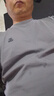 杰克·琼斯（JACK&JONES）26年男装新款【凉感】短袖T恤男士简约纯色透气打底耐洗半袖 E43纯黑色 常规 M （175） 实拍图