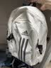 adidas大容量通勤电脑包运动双肩背包书包开学男女阿迪达斯官方 矾土棕/黑色   均码 实拍图