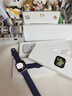 Apple/苹果 Watch S11 智能手表GPS款42毫米银色铝金属表壳雾紫色运动型表带S/M MEUT4CH/B 实拍图