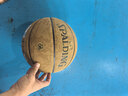斯伯丁（SPALDING）篮球飞行员06十字型防尘吸湿皮料室内外通用7号成人青少年77-739Y 实拍图