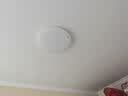 欧普照明（OPPLE）卧室吸顶灯具走廊灯过道灯阳台玄关灯简约小吸顶灯三防一体快装 星空面罩【白光】36瓦/2800lm/直径40cm 实拍图