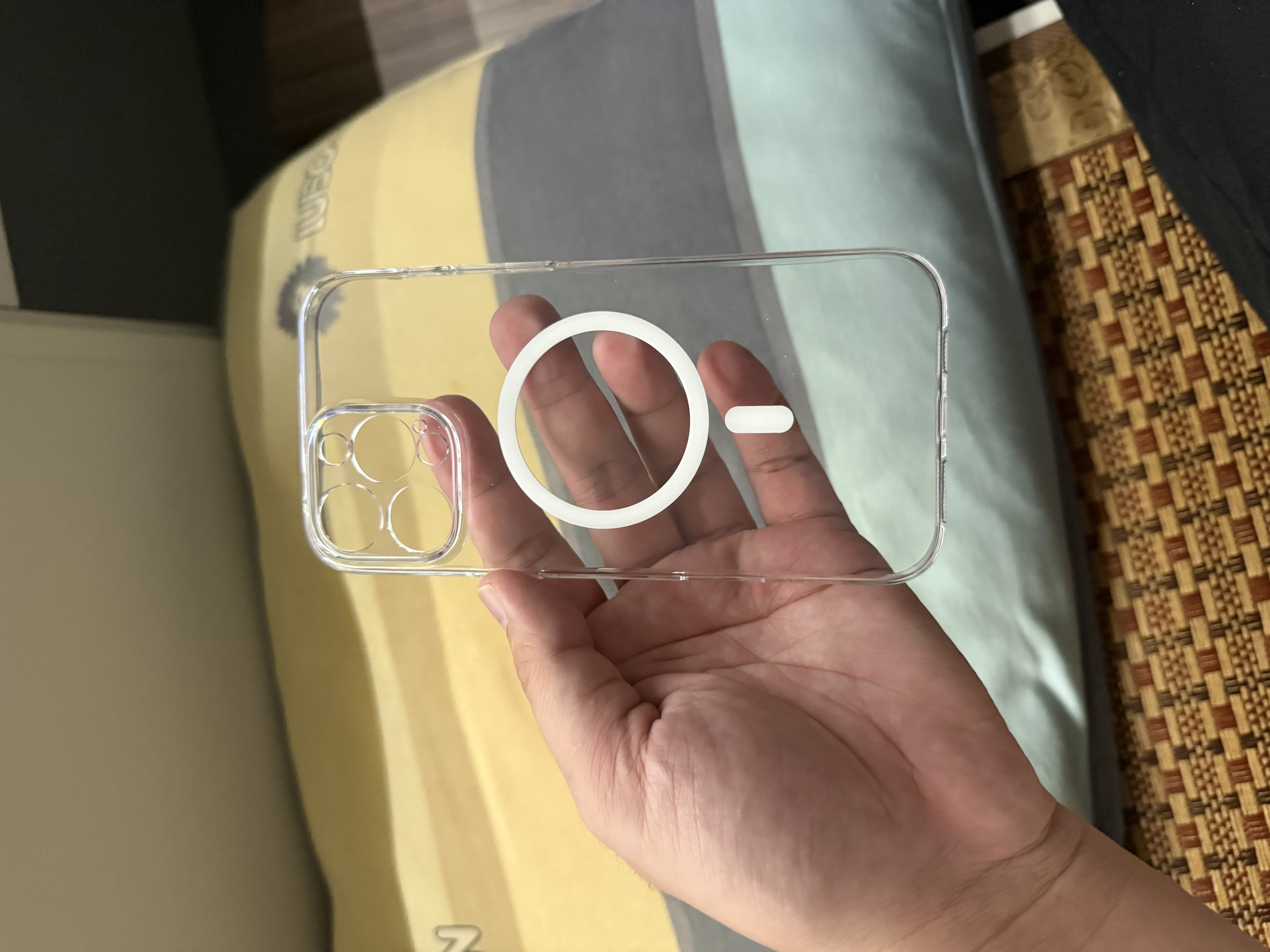 倍思【冰透磁吸|散热快】适用iPhone16promax手机壳苹果16promax保护套Magsafe磁吸充电超薄防摔 实拍图