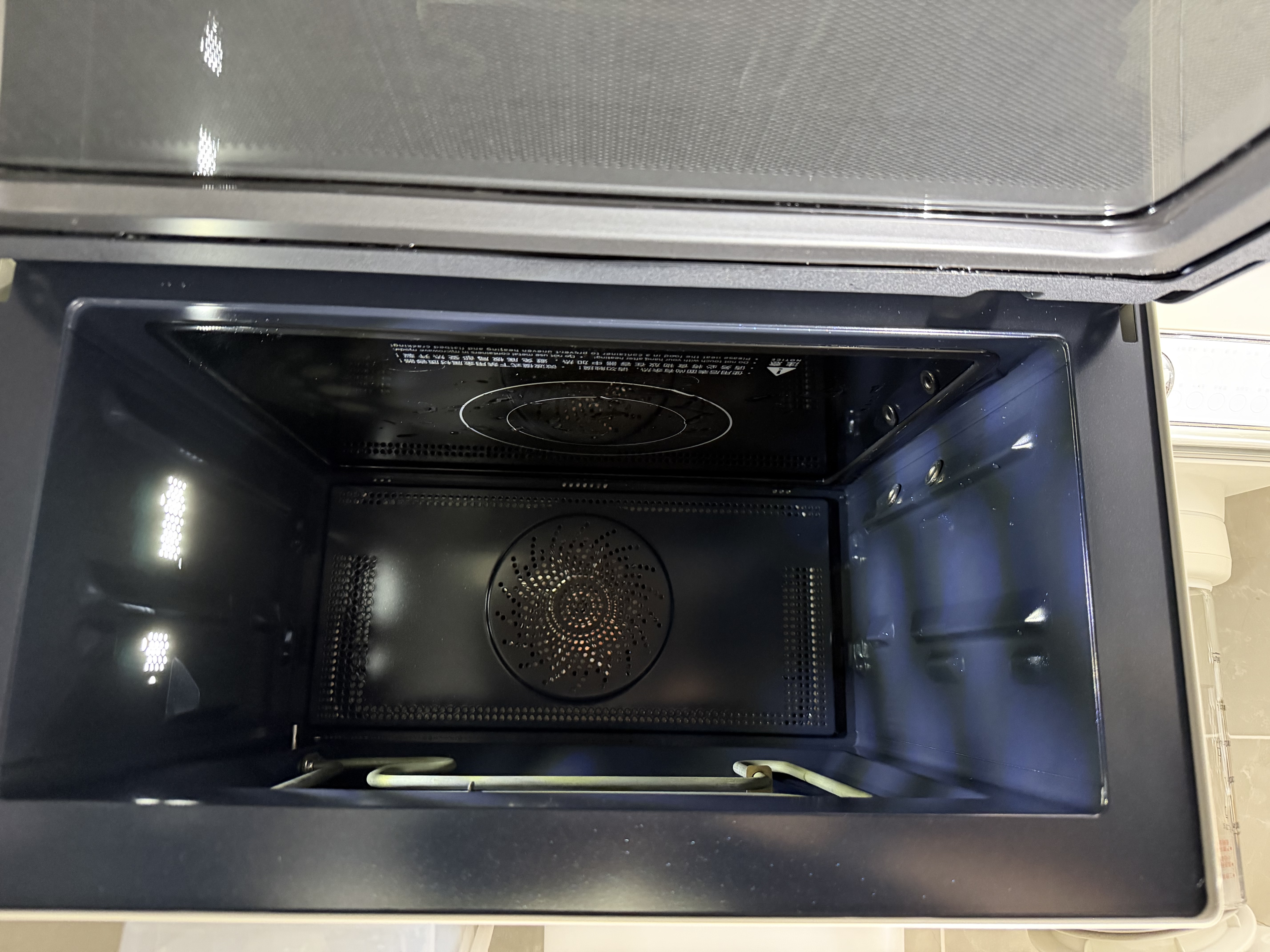美的（Midea）寻味pro2.0微蒸烤炸炖一体机家用台嵌入式平板微波炉空气炸蒸烤箱陶瓷内胆G3E Pro(支持鸿蒙智联) 实拍图