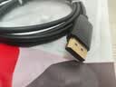 胜为DP转HDMI转接线 4K高清1.2版 DisplayPort转HDMI视频线 电脑接电视显示器转换器线1.8米ADH1018G 实拍图