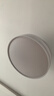 钻石牌（DIAMOND）风扇灯一体吊扇隐形扇变频led吊灯客厅灯饰餐厅灯卧室一级能效YY [全光谱]吊杆36寸变频遥控/经典黑白 实拍图
