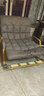 傲蕉摇摇椅成人躺椅懒人沙发单人沙发双人摇椅可坐躺睡卧室阳台午休椅 双人【灰色金架】升级可折叠按摩 可躺可睡 实拍图