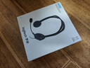 罗技（Logitech）H110有线耳机耳麦 多功能头戴式立体声台式电脑耳机教育办公培训网课耳麦带线3.5mm圆孔耳机双插孔 实拍图