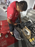 猛狮电池摩托车电瓶12y通用适用于五羊本田裂行190CBR150gpr150铃木悦酷125幼狮黄龙250春风st狒狒150 实拍图