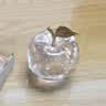南初先生平安果金箔铜枝苹果摆件装饰品茶几办公桌摆件创意礼品圣诞礼物 金箔铜枝平安果长约7*7*8.5cm 实拍图