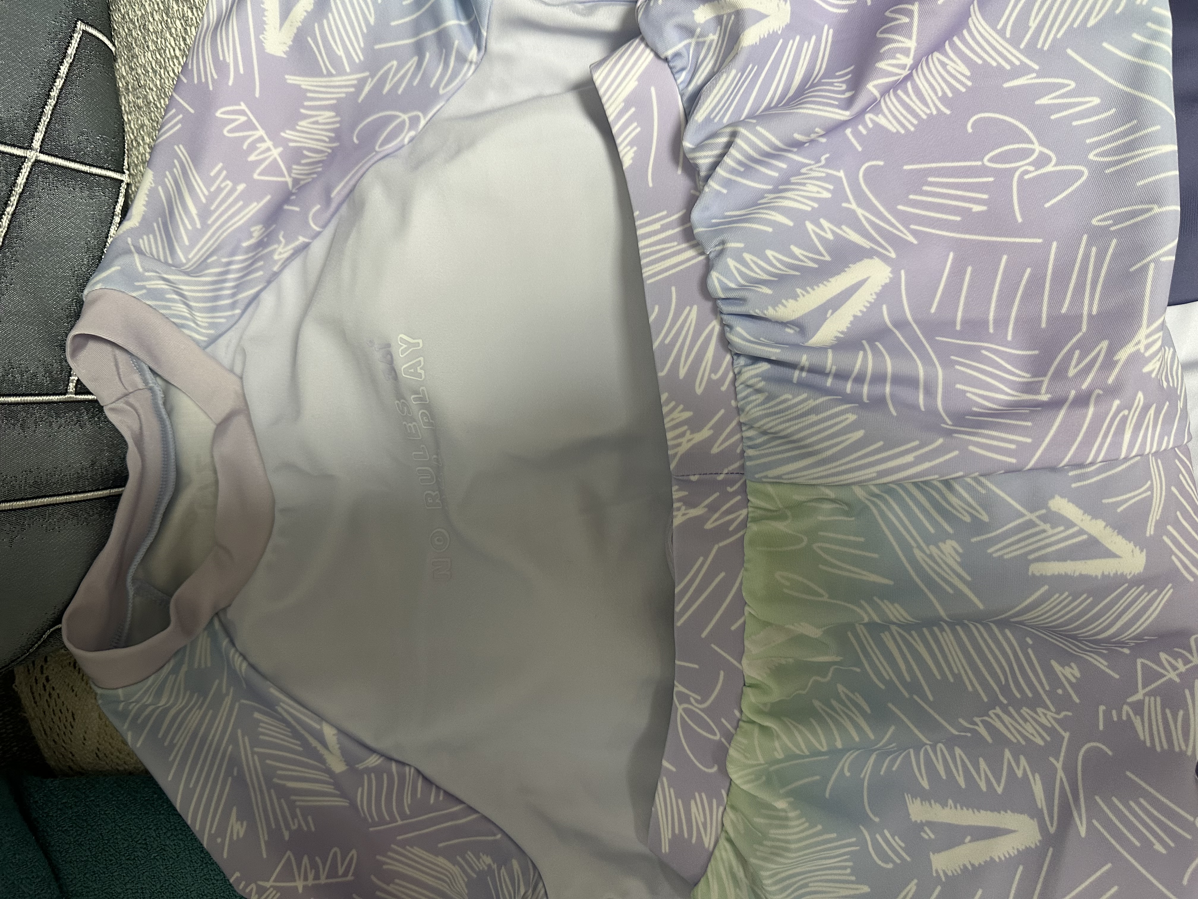 361°儿童泳衣女童女孩分体长袖长裤中大童防晒青少年初中生游泳衣 实拍图