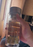 富光双层玻璃杯 高硼硅玻璃泡茶杯子 茶水分离杯 带茶隔商务水杯男士 实拍图