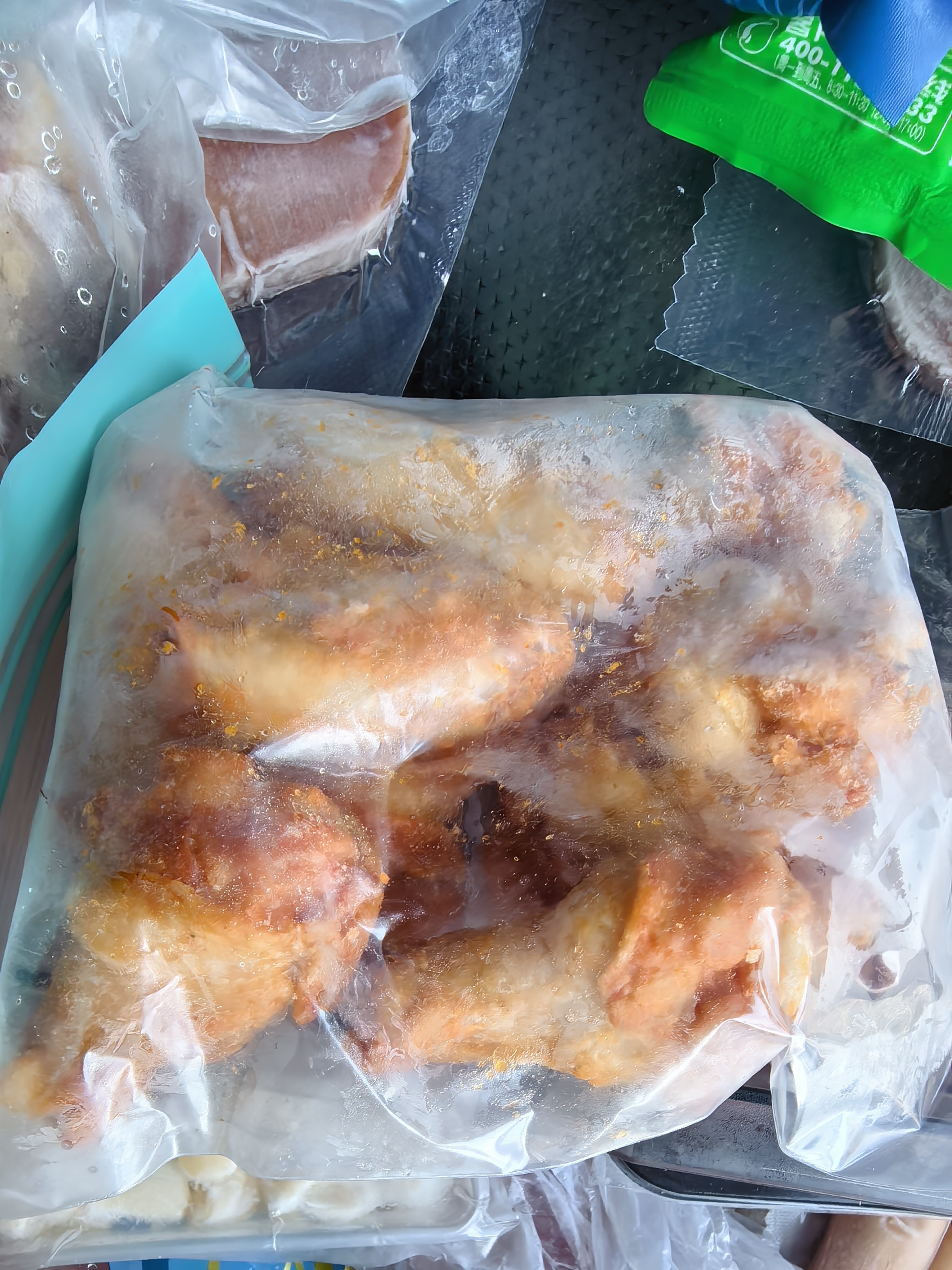 小黄象新奥尔良鸡翅250g+鸡翅根350g烧烤鸡翅根新奥尔良烤鸡翅中 实拍图