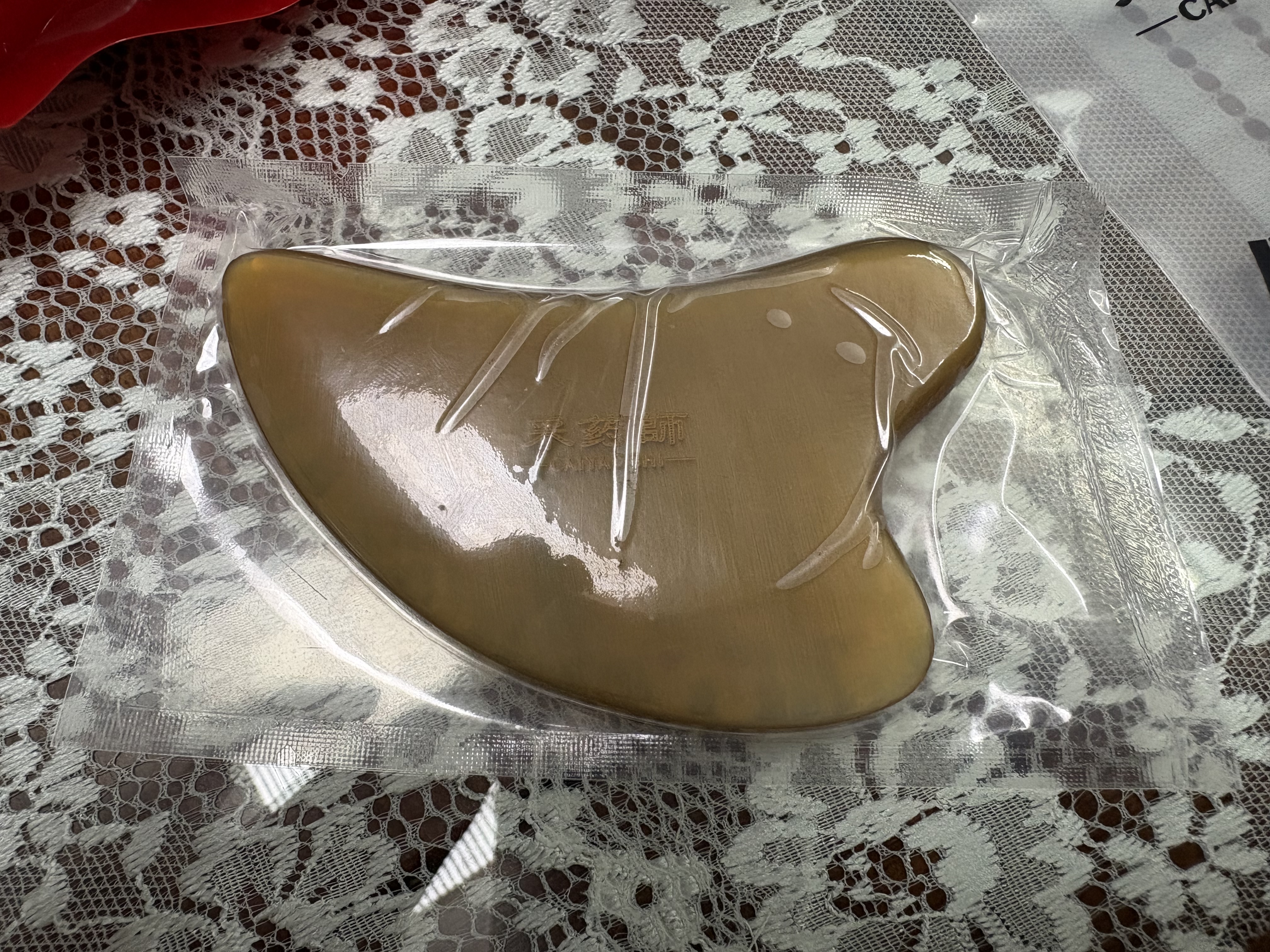 采药师牛角刮痧板9mm加厚新手专研面脸部提拉拨筋美容护肤按摩板全身用 实拍图