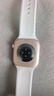 Apple/苹果WatchS11智能手表GPS款46毫米玫瑰金色铝金属表壳淡桃粉色运动型表带S/M-联通补贴 实拍图