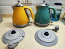 德龙（Delonghi）电热水壶 复古家用304不锈钢烧水电水壶 自动断电1.7L大容量 KBO2001.CGR 萨丁尼亚绿 礼物 实拍图
