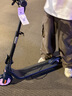 九号（Ninebot）电动滑板车C2Pro蓝粉色 电动车两轮 折叠便携式代步车高度三挡可调 实拍图