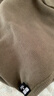 优衣库棉麻衬衫式茄克/格子/长袖男装外套夹克490283 09 黑色 L 实拍图