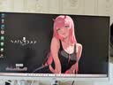 AOC27英寸4K 160Hz双模320Hz HDR400 FastIPS 1ms硬件低蓝光 典雅白宙斯盾 游戏电竞显示器 U27G4/WS 实拍图