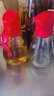乐扣乐扣(LOCK&LOCK)大容量玻璃油壶油瓶醋酒酱油调味壶550ml红色 实拍图