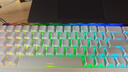 狼蛛（AULA）HERO 68HE磁轴键盘RT电竞游戏专用客制化机械键盘68键 无畏契约8K回报率 白侧刻 黑皇磁轴 实拍图