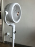美的（Midea）空气循环扇一级变频电风扇卧室安睡循环扇语音遥控定时换气扇轻音节能电扇除菌净化 净化驱蚊智能款24DXS 实拍图