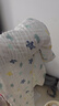 洁丽雅（Grace）A类纯棉婴儿纱布浴巾男女宝宝洗澡巾新生儿用品大毛巾被110*110cm 实拍图