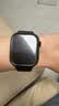 倍思苹果手表膜 适用apple watch s9保护膜s8/s7无尘仓自动贴超薄高清防刮防指纹全覆盖曲面微晶膜45MM 实拍图