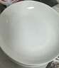 友来福陶瓷盘子菜盘家用简约白色釉下彩餐具餐盘碟子深盘套装8英寸4只 实拍图